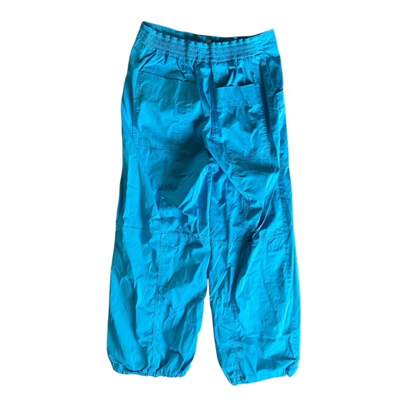 Anthropologie Maeve Clean Balloon Pants Sz 8 Bright Blue - Picture 4 of 6